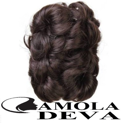 CAMOLA DEVA BLACK Silky Juda Bun LONG CLUTCHER Hair Extension