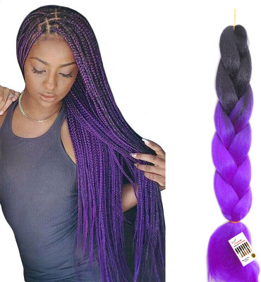 Ritzkart 24 inch Premium Quality X-Pression Ultra Braid Dreadlocks Extensions Hair Extension