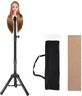 D-DIVINE Wig Stand Tripod 55 Inch Wig Head Stand Tripod Mannequin Head Stand Hair Extension