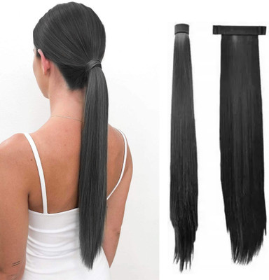 VIVIAN  Extensions And Wigs Ponytail  Ponytail  Extension, Black Colour Hair Extension