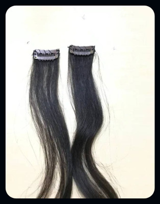 Hamsri 2 clip human hair extensions-N Hair Extension