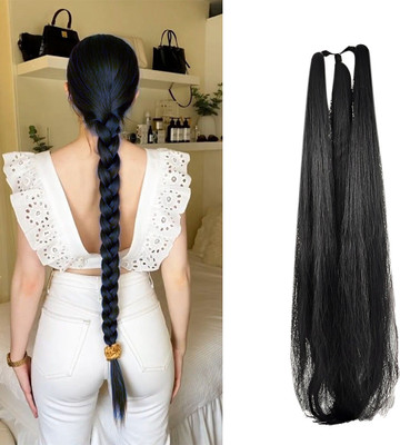 VIVIAN Synthetic  Parandi/ Choti/ Extension For Women Black (Pack Of 1) Hair Extension