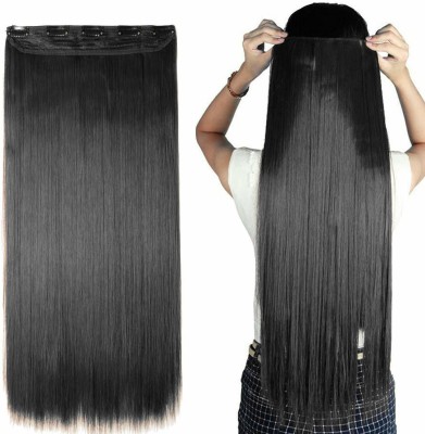 CAMOLA DEVA natural black good length straight hair extension Hair Extension