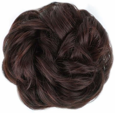 SHEETAL CREATIONS Messy Bun Extensions 1PCS Curly Wavy Messy Synthetic  Extension Hair Extension