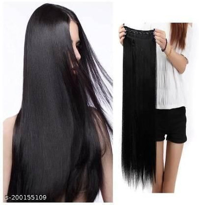 HNB23  Extensions Straight Natural Black Long  Extension for Women-59 Hair Extension