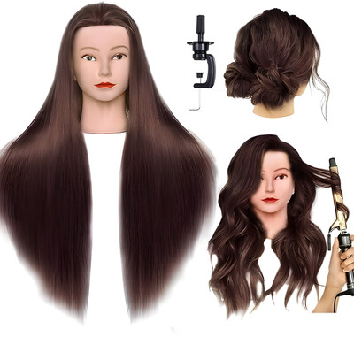 Plusbeauty Professional Saloon Use Dummy For Styling And Practice Dummy With Stand Hair Extension