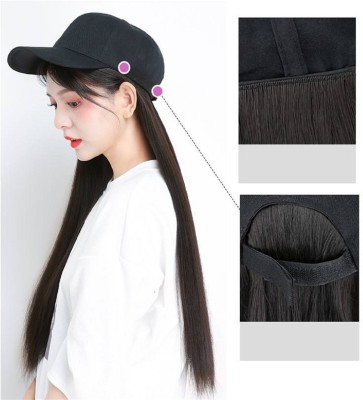 HAVEREAM Straight good quality women cap hair wig Hair Extension