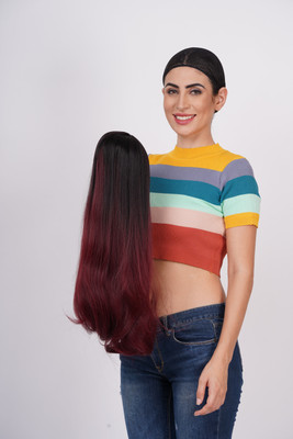 CAMOLA DEVA Fancy full head straight hair wigs/ extensions for elegant looks. Hair Extension