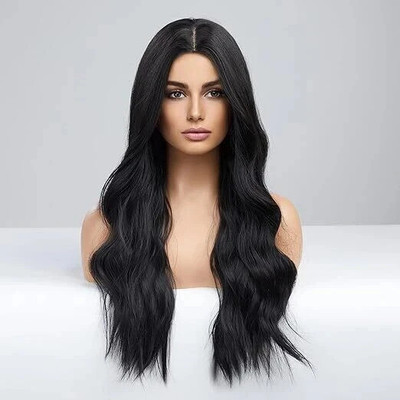 A B S Natural looks n feel full wavy_ Hair Extension
