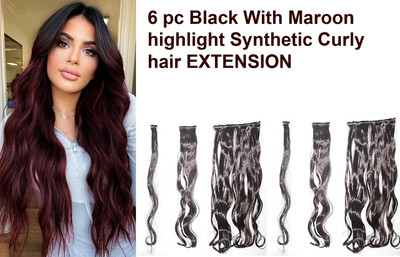 house of common 6pc3H33Curly Hair Extension