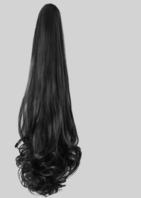 Chronex nEW 1P Clutcher based Premium Quality Synthetic Extension/Ponytail Extension Hair Extension