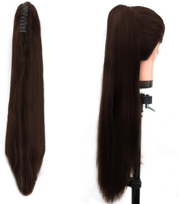 Getvock Straight Clutcher Ponytail Synthetic Straight  Extensions For Women And Girl Hair Extension