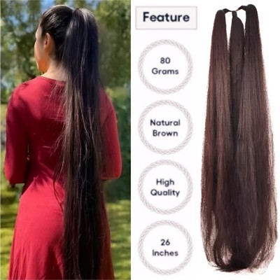 iFkart ( India Fashion kart ) Good Look Women Brown Choti  extensions Hair Extension