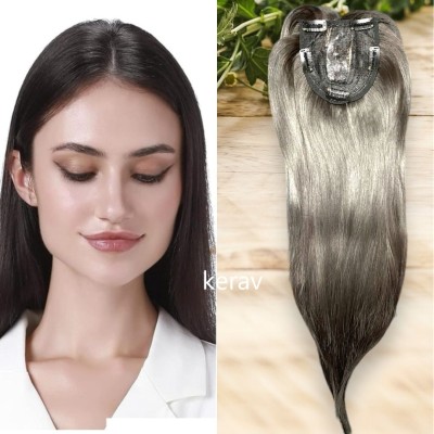 Getvock Good length straight 5 clip hair topper hair extension Hair Extension