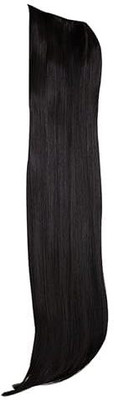 Esnapy 5 Clip 23Inch Natural Black Straight  Extension Pack of 1 Hair Extension