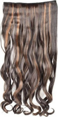 CRIBE Golden higlighting wavy silky Hair Extension