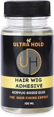 Ultra Hold Strong Hold  Patch Fixing Glue For  Wigs Extension For Unisex(100ML) Hair Extension