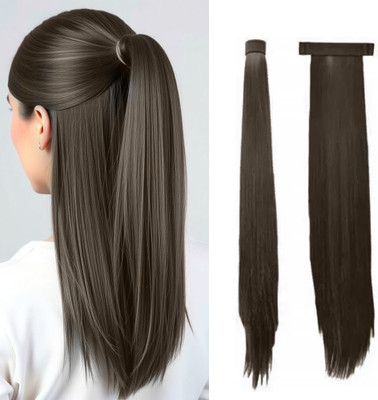 Views  Extensions And Wigs Ponytail  looking Scale Ponytail  Brown Colour Hair Extension
