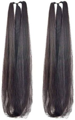 DreamExim Set of 2 Natural Brown Parandi (24 inch) Hair Extension