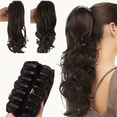 Chronex New Step-cutting  Extension-Wavy Claw-Clutcher Ponytail Extensions (180g) Hair Extension
