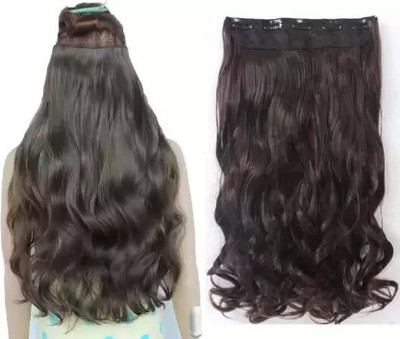 Blushia Synthetic Curly Secret Extensions For Women And Girls 120g Hair Extension