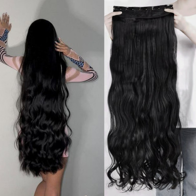 NAZARIO 24 Inch Super Curly Pro 5 Clip Hair Extension