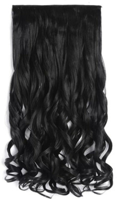 Getvock High quality natural looks n feel heat resistant 5 clips based Hair Extension