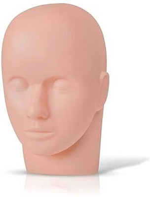 D-DIVINE Mannequin Head Silicone and Plastic Head Esthetics Mannequin Head Practice Hair Extension