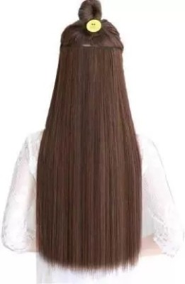 kerav Brown Good Length Straight  Extension Hair Extension