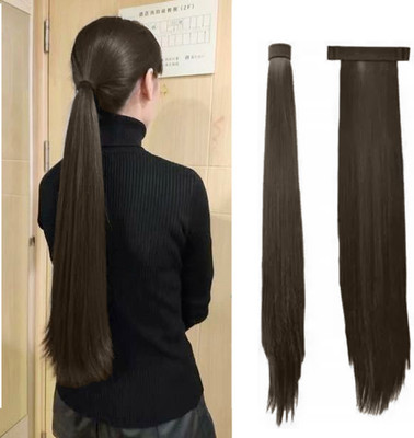 Blushia  Extensions And Wigs Ponytail  looking Scale Ponytail  Brown Colour Hair Extension