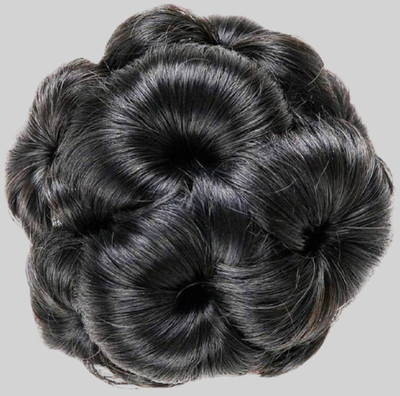 Chronex nEW Pack of 1, Syntheti Juda Bun / Artificial Synthetic  Extension Hair Extension