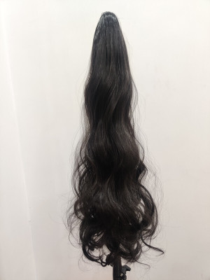 Getvock Curly wavy hair clip pony tail instant hairstyles beaut287y Hair Extension