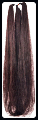 Hamsri  Extension For Girls & Women - Brown-N Hair Extension