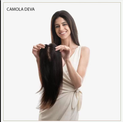 CAMOLA DEVA 5clip topper (Brown) Hair Extension