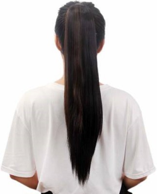 HAVEREAM Long straight black women synthetic scale ponytail Hair Extension