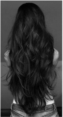 louis india Natural Curly / Wavy Extensions in High Temperature Synthetic Fiber in 24 inch Hair Extension