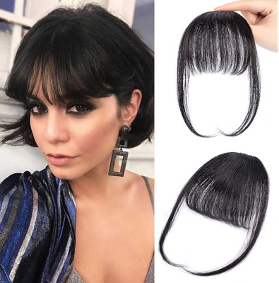 CAMOLA DEVA Most Natural Looking Wispy Bangs Fringe  Extensions for Girls and Women Hair Extension