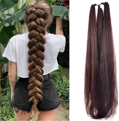 iFkart ( India Fashion kart ) New Styleish Women Brown Choti  extensions Hair Extension