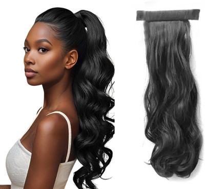 D-DIVINE  Extensions And Wigs Ponytail  looking Scale Ponytail  Black Colour Hair Extension
