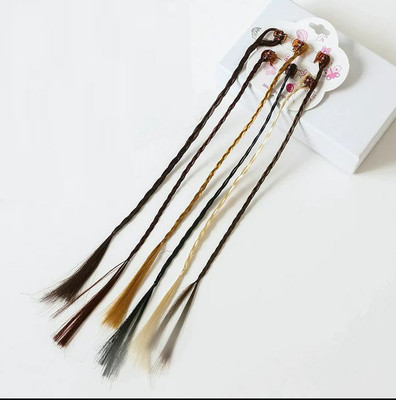 ayushicreationa Party Highlights  Clip in Synthetic Extensions Heat Resistant  Extension Hair Extension