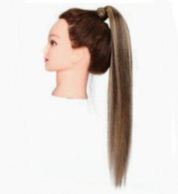 Alizz Straight wrap around ponytail highlighted Hair Extension