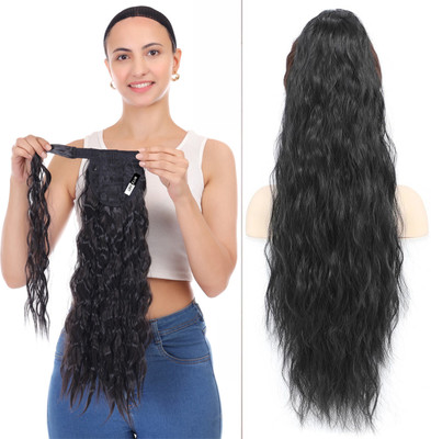 Ritzkart Synthetic  Fluffy Ponytail Extension Hair Extension
