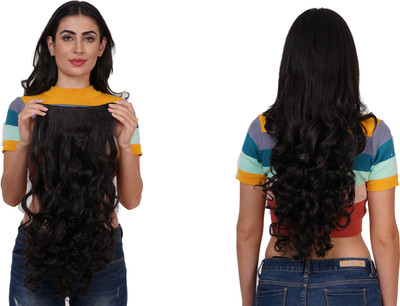 CAMOLA DEVA Brown Color Wavy  Extension Hair Extension