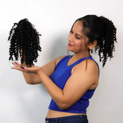 Hairarchy Curly  Clip-In Bun Hair Extension
