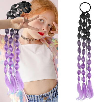 Ritzkart Synthetic Ombre Bubble Ponytail Hair Extension