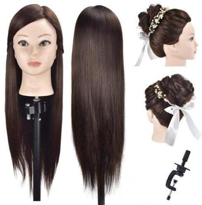 Lebene Saloon Use Dummy For Styling And Practice Dummy With Stand  Extension Hair Extension