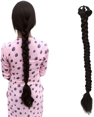 VIVIAN Nice Look Paranda Choti Colour 26 inch Instant Ready, (1 unit) Brown Color Hair Extension