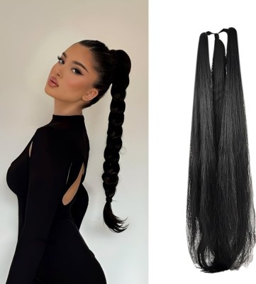 iFkart India Fashion kart Nice Women's Girls's Black Choti 70gm  extensions Hair Extension