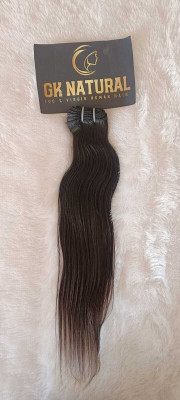 GK NATURAL Straight  Hair Extension