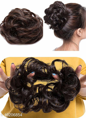 HNB23 Beautiful Women's Black Messy Bun Hair Extension